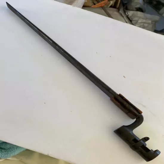 Civil War US Model 1855 Socket Bayonet w/ Scabbard - Original