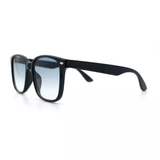 Retro Hipster Photochromic Lens Oversize Horn Rim Plastic Sunglasses