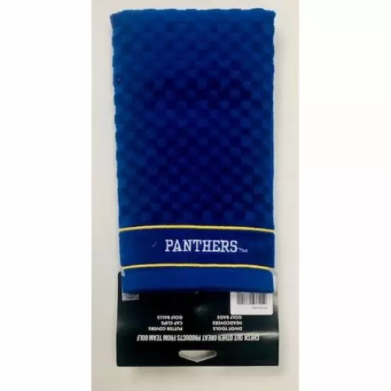 NCAA Embroidered Tri-fold Golf Towel - Pittsburgh Pitt Panthers