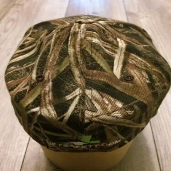 Lift Safety Camo Flexfit Baseball Hat Cap Hunting OSFA Safety NEW DISPLAY