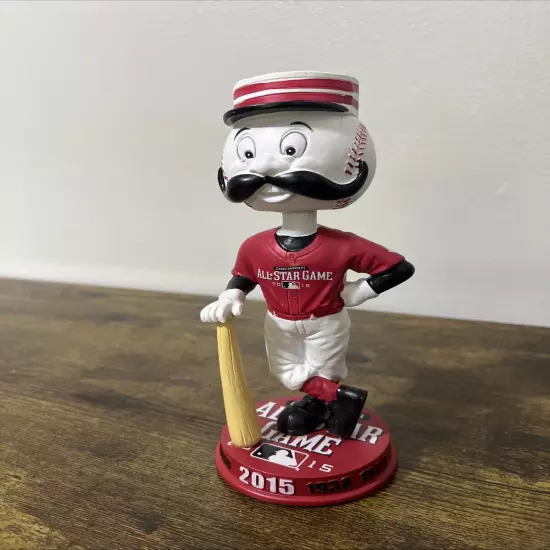 2015 Mr Redlegs Commemorative All-Star Limited Bobblehead Cincinnati Reds NIB