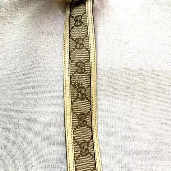 GUCCI GG Leather Interlocking G Buckle Belt