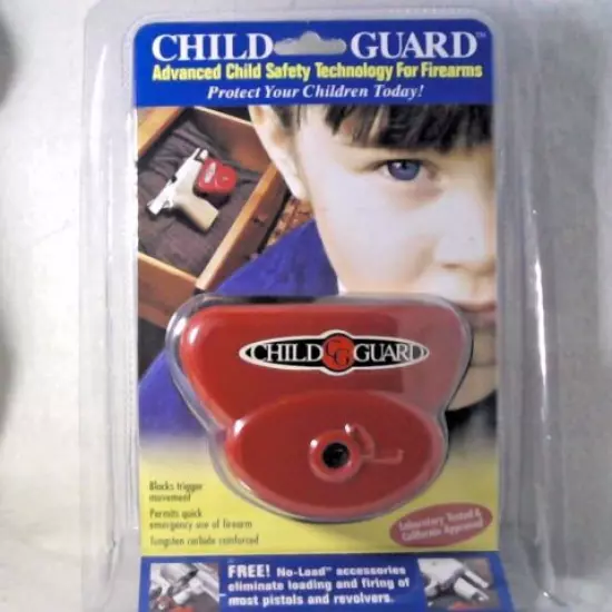 UNIVERSAL CHILD GUARD TRIGGER LOCK FOR ALL GUNS WITH 2 KEYS (Open Box)