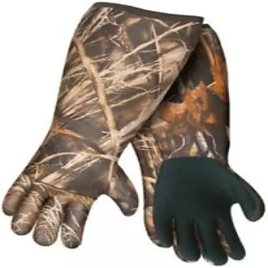 Allen Neoprene Waterproof Waterfowl Gloves Realtree Max-5