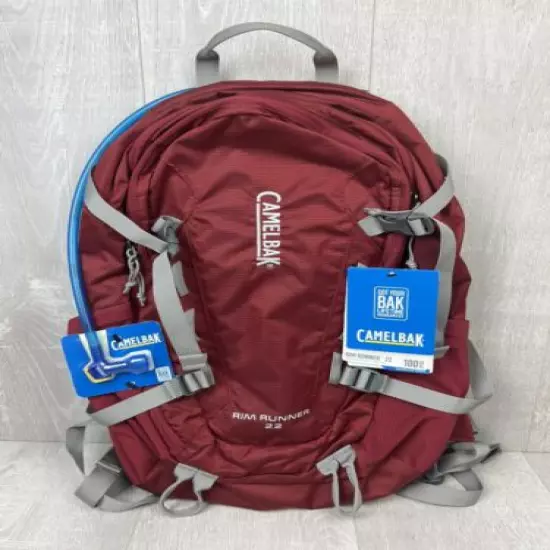 Camelbak Rim Runner 22 Siena Red Backpack 100 oz NEW