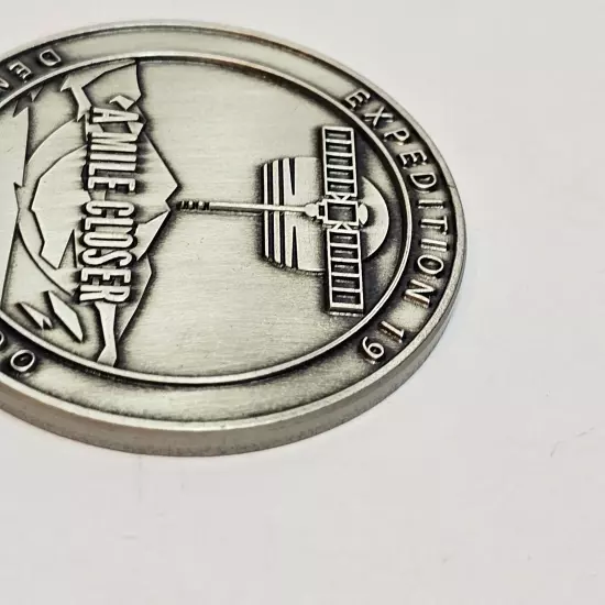 Space Angels Challenge Coin Expedition 19 Denver, CO A Mile Closer Investing 