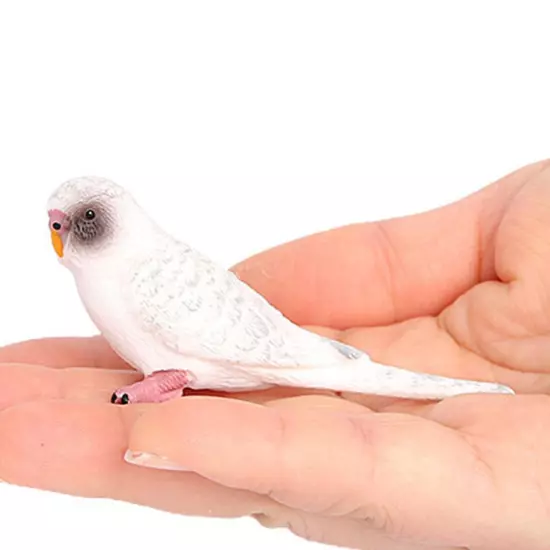 Parrot Animal Mod Budgie Parrot Bird Figurine Parakeet Birds Garden Orname D1P0