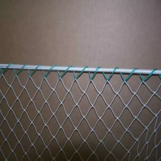 40' x 12' Nylon Net with 5/16" Top Rope Border Barrier Backstop Net 1" Nylon #7