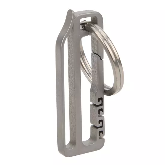 Titanium Alloy Belt Hang Buckle Durable Key Chain Waist Hanging Ring Key