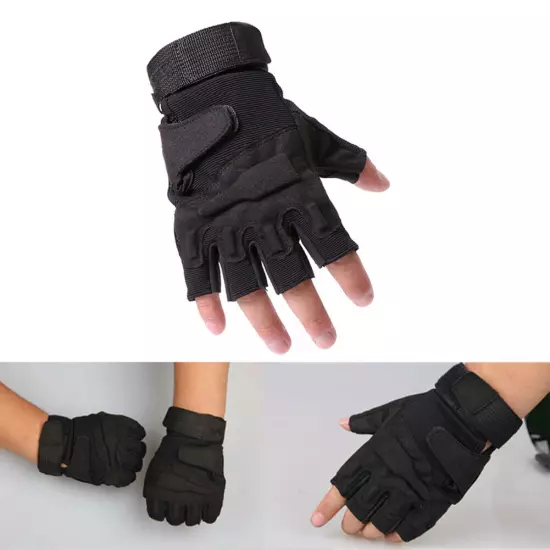 Tactical Half Finger Gloves Military Shooting Gloves Outdoor Sport Gloves