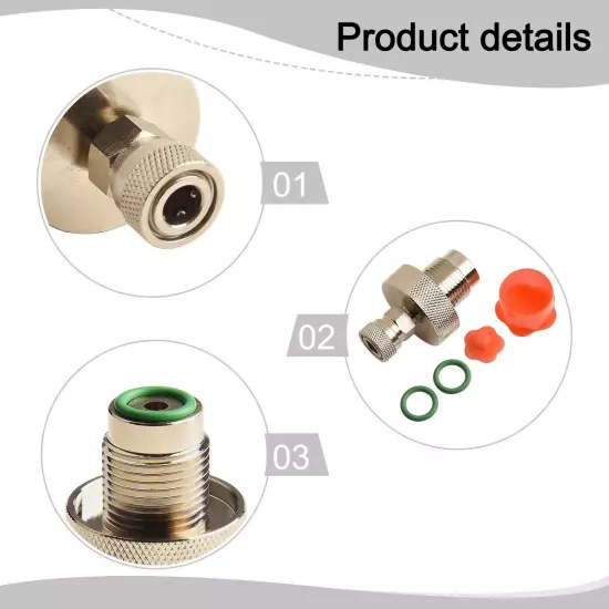 Din Filling Adapter Value For 300 232 Bar Male/female Filling Connector