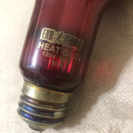 Reptile Red Heat Lamp Bulb 150 W Infrared Basking Spot Light