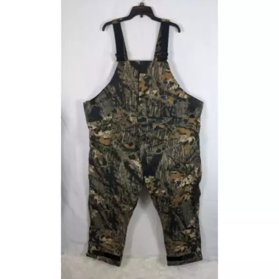 Wolf Mountain Insulated Mens Overall Long Mossy Oak Camo Warm Hunting Bib