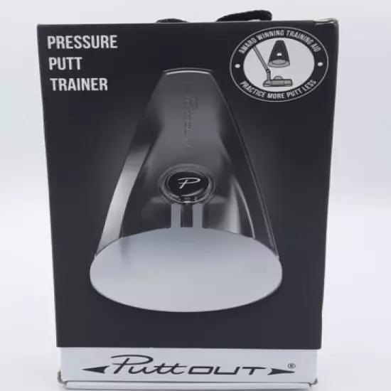 Puttout Pressure Putt Trainer Premium "practice more putt less"