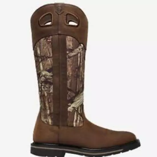 Lacrosse 532062M-11 17" Tallgrass Camo Snake Boot Size 11