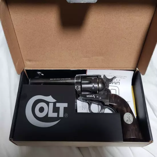 Duke Colt CO2 BB Revolver Weathered - 0.177 cal John Wayne Single Action