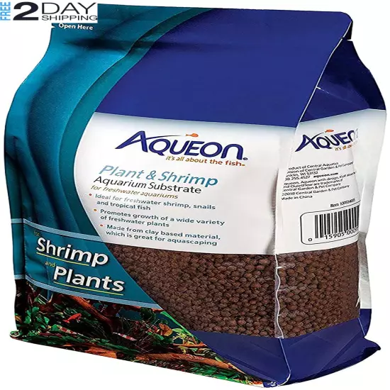 Plant and Shrimp Aquarium Substrate 5 Pounds,Brown