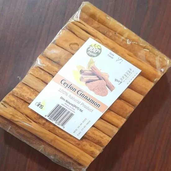  Natural Organic Ceylon Cinnamon sticks -Dins natural Brand from Sri Lanka