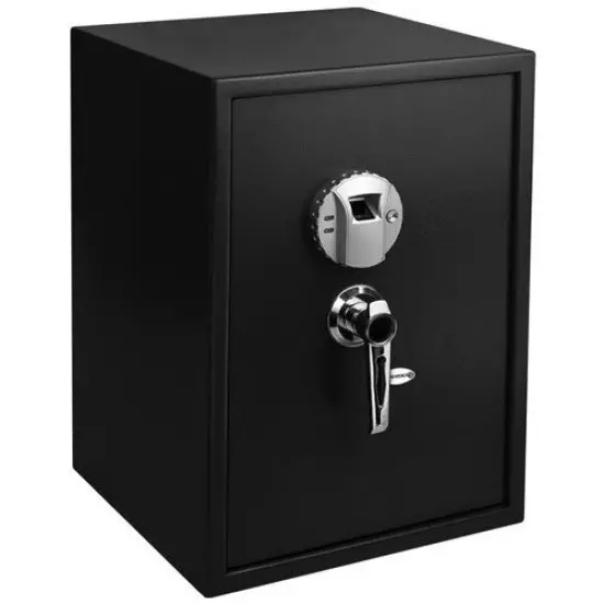 Barska Large Biometric Fingerprint Lock Security Safe Box AX11650