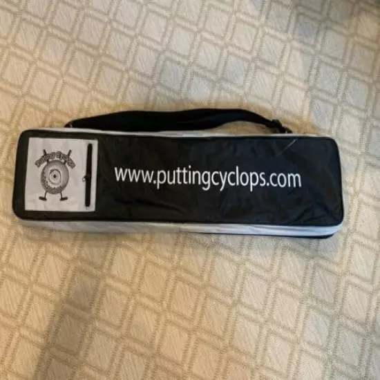 Putting Cyclops Golf Putting Training Aid and Carrying Bag - Right or Left Hand 