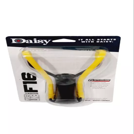 Daisy PowerLine F16 Slingshot Band Yellow/Black 7 Inch 988116-442