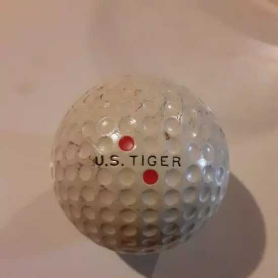 VERY HARD TO FIND U.S. TIGER GOLF BALL late 1930's 