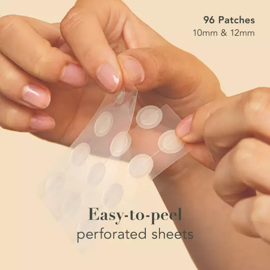 Rael Hydrocolloid Pimple Patches, Miracle Patch - Invisible, Microcrystal