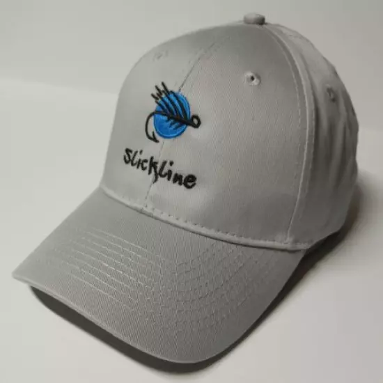 SLICKLINE Logo Embroidered Twill Fishing Dad Hat Ball Cap Baseball Hat 4 COLORS