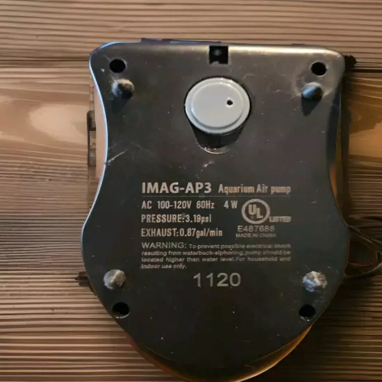 IMAG - AP3 Aquarium Air Pump E487688