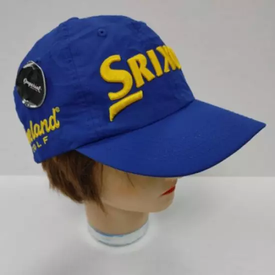 Srixon Golf GRAEME McDOWELL G-MAC Tour-Issue Hat SUPER RARE! Nylon blue Yellow