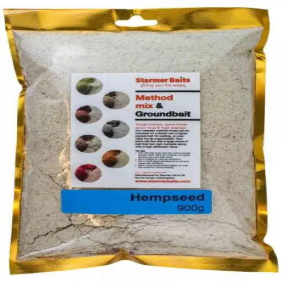 Hempseed method mix for carp and coarse fishing