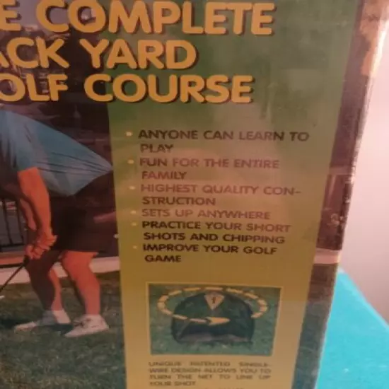 Hidden Greens The Complete Backyard Golf Course Practice Box Set Sealed 1993