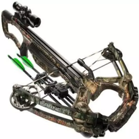 Barnett BAR78005, Raptor Pro str Crossbow Realtree Camo