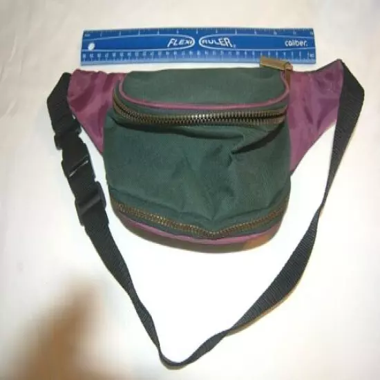 Tupperware Emerald Green & Amethyst Purple Fanny Pack - New - Hostess Gift?? 