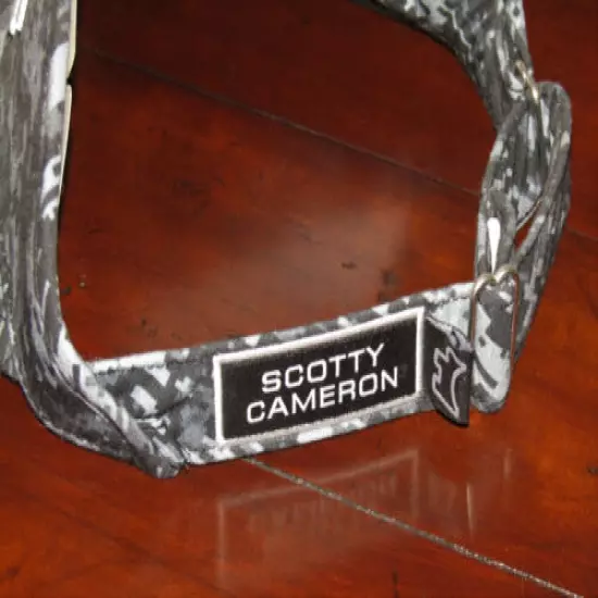 Scotty Cameron Circle T, Titleist Tour Visor, Gray Camo, Extremely Rare, BNWT