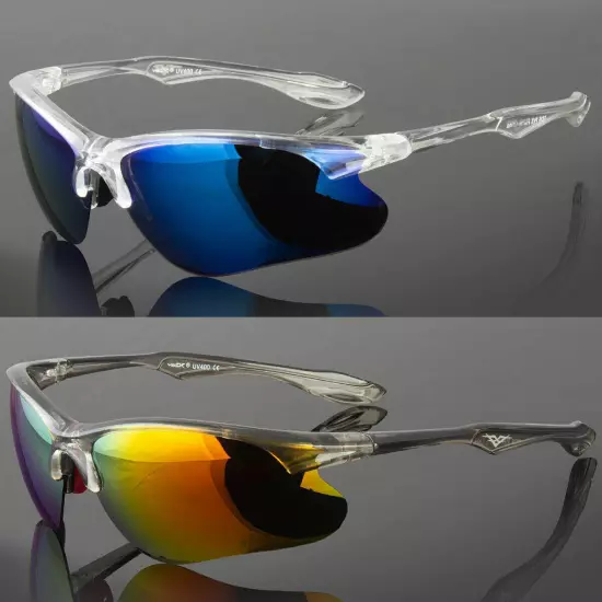 Premium Sport POLARIZED Sunglasses CYCLING,DRIVING New Wrap Around US Same day