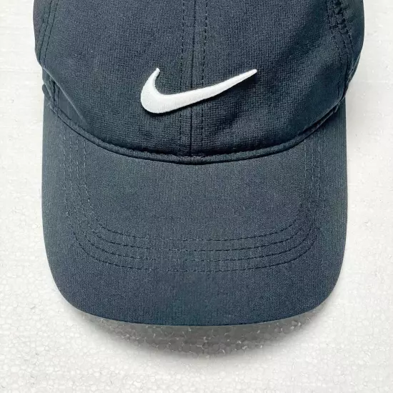 Nike Golf Cap Hat Men's One Size Black Strapback