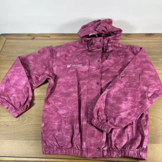 Frogg Toggs Waterproof Breathable Rain Suit Maroon Raspberry Size Medium M