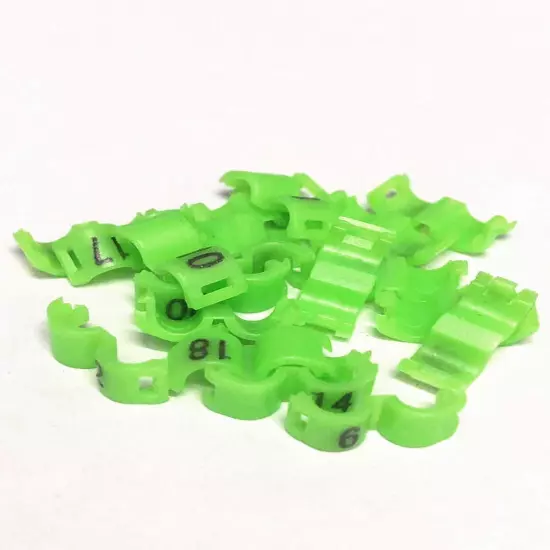 2.7mm 3mm 4mm 4.5mm 5mm Birds Leg Clips Open snap Canary Parrot Rings Bands N...