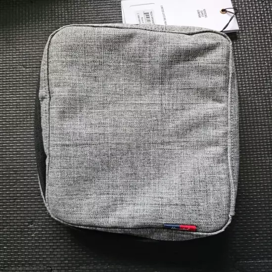 NWT-Herschel Supply Co. Tech Organizer/Travel Kit- Color: Raven Crossshatch