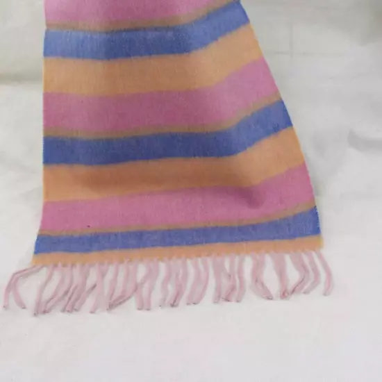 Sale New Vintage Fringe Mans Cashmere Wool Warm Striped Scarves Scarf Gift 36238