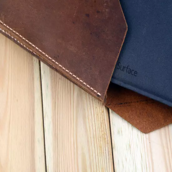 Leather Handmade Surface Pro Carrying Bag,Surface Laptop Sleeve Protect Case