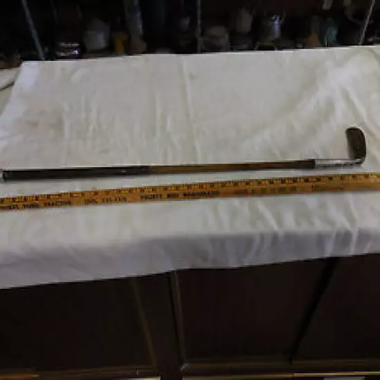 Antique wood shafted Hillerich & Bradsby RH INVINCIBLE #10 Putter