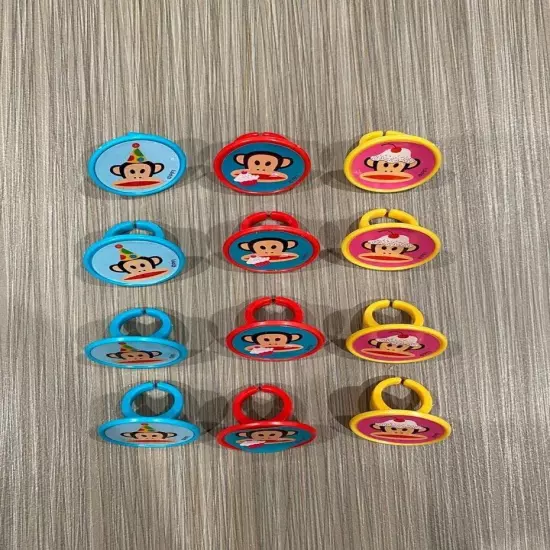 Paul Frank birthday cupcake toppers