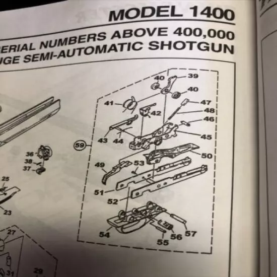 Winchester Model 1400 12/16/20Ga.Shotgun Reproduction Copy