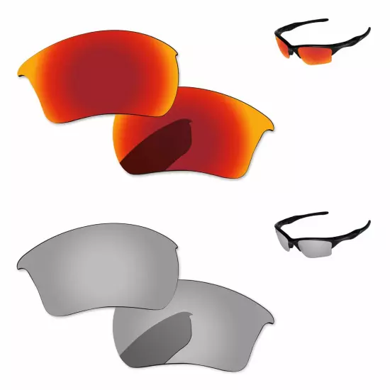 Lensology Polarize Replacement Lenses For-Oakley Half Jacket 2.0 XL OO9154-Opt