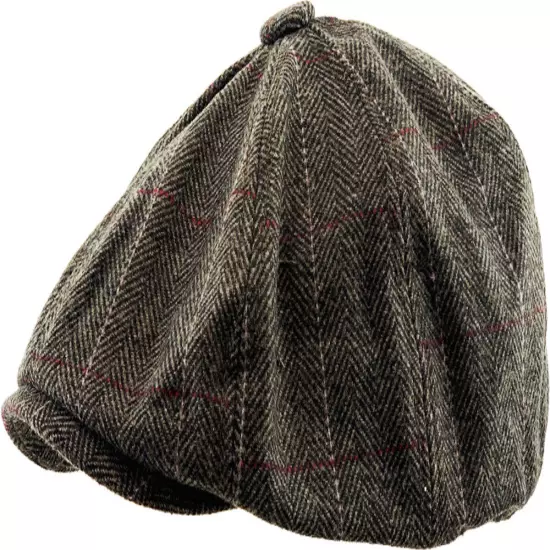 Mens Ivy Hat Golf Driving Ascot Winter Flat Cabbie Newsboy