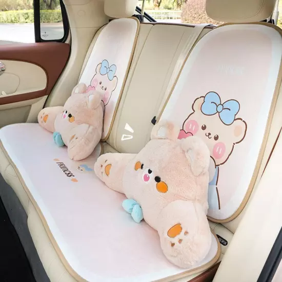 Cartoon Cute Car Neck Pillow Headrest Neck Rest SupportCushion Pillows M8S6