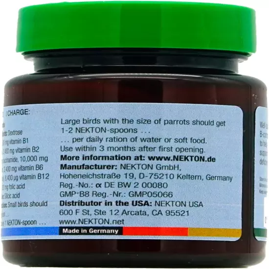 Nekton B-Komplex B Vitamin Bird Supplement, 35Gm