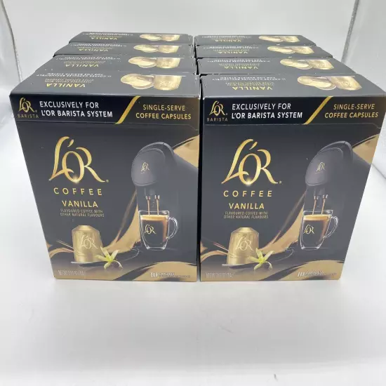 L'OR Coffee Pods, 300 Capsules VANILLA, Best By:11/23/2024